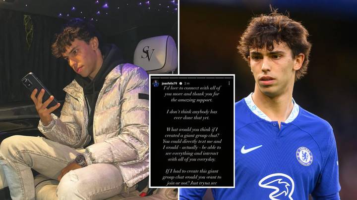 Chelsea's Joao Felix launches the world's first 'footballer group chat' allowing fans to contact him directly