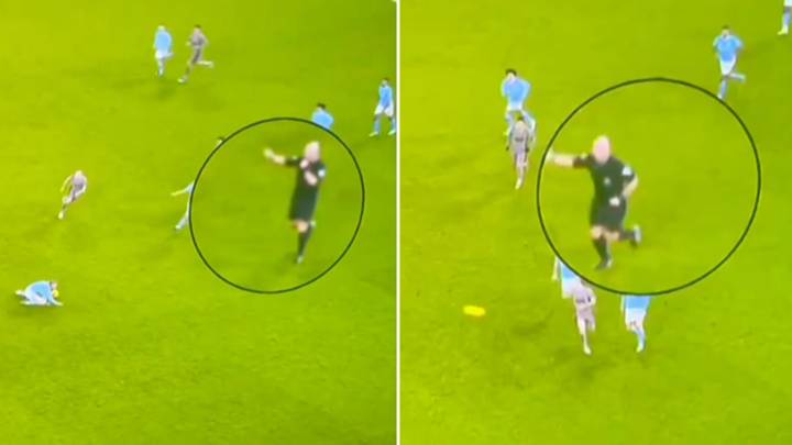 New angle of referee Simon Hooper’s controversial call during Man City vs Spurs shows exactly what happened