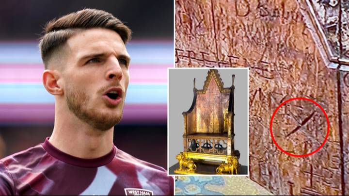 West Ham fans find secret engraving in ancient coronation throne