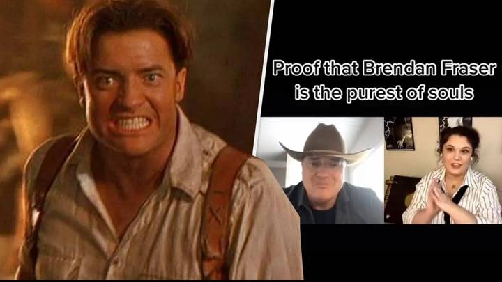 Brendan Fraser Has Adorable Reaction To The Mummy Cosplayer