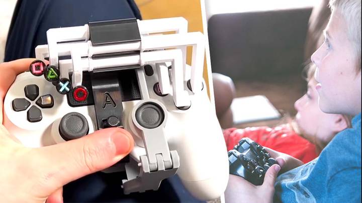 Genius Inventor Creates One-Handed Controller Setup