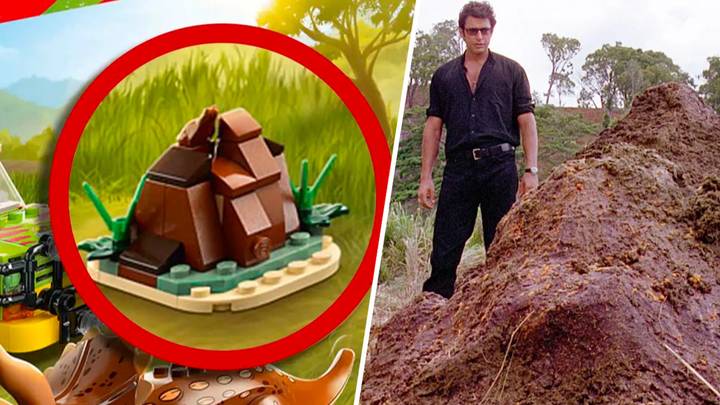 LEGO Jurassic Park set lets you build the famous giant turd