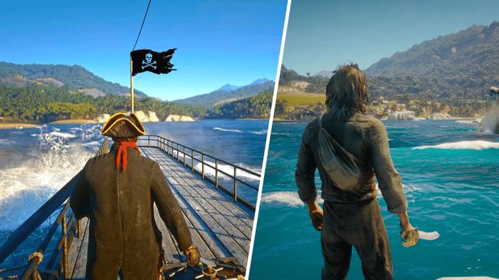 Pirate Rdr2 Red Dead Redemption 2 meets Assassin's Creed Black Flag in stunning ...