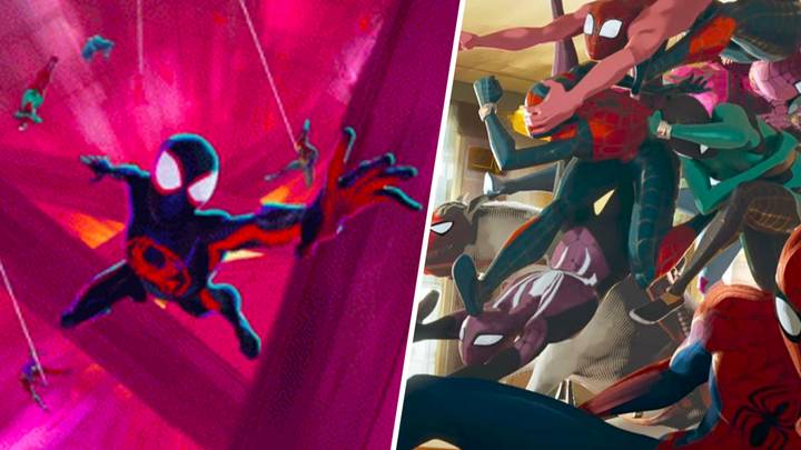 Spider-Man: Across The Spider-Verse massive chase sequence took four years to animate