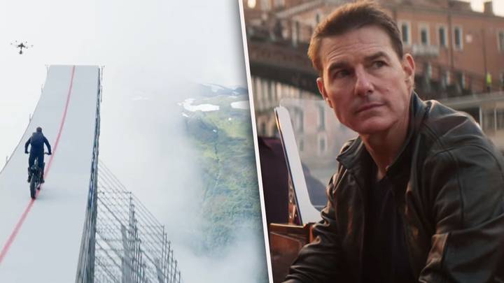 Tom Cruise shows off 'biggest stunt in cinema history' for Mission Impossible