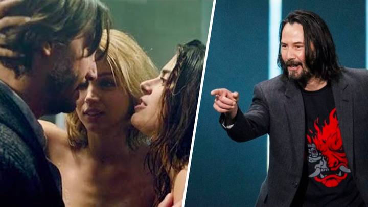 Keanu Reeves was made to film sex scene with director's wife