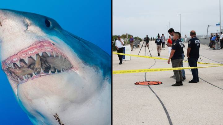 Swimmer in critical condition after being attacked by shark in front of terrified onlookers