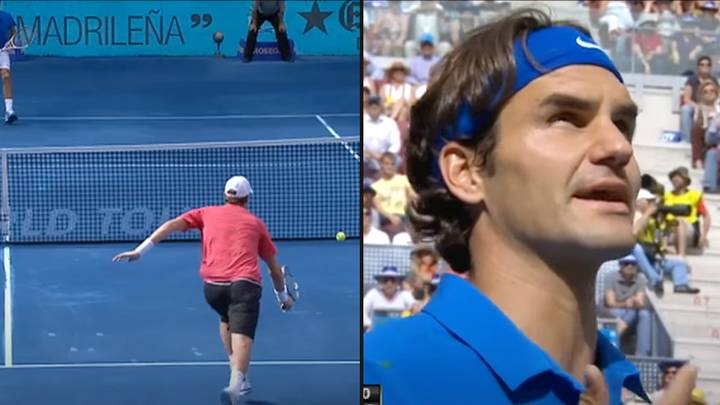 Roger Federer scientifically explained why ball bounced twice to umpire after unique shot