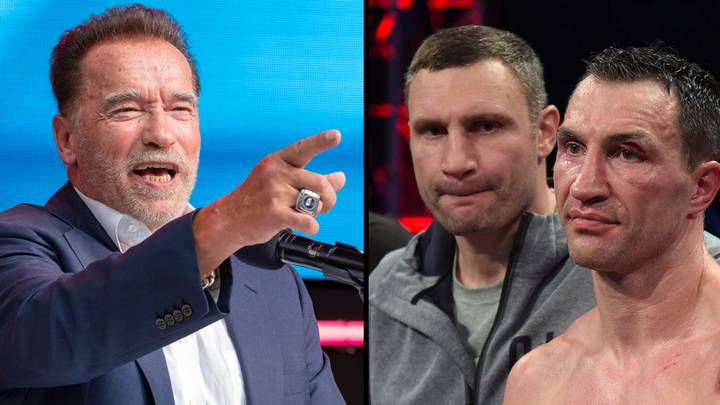 Arnold Schwarzenegger Says Klitschkos Are 'His Heroes'