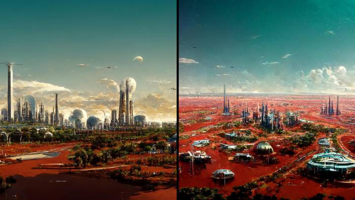 Artificial intelligence shows what Australia could look like in the year 2070