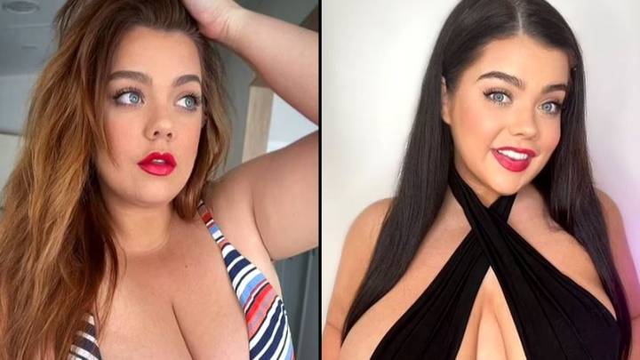 Woman with one breast larger than the other says she won't be having surgery