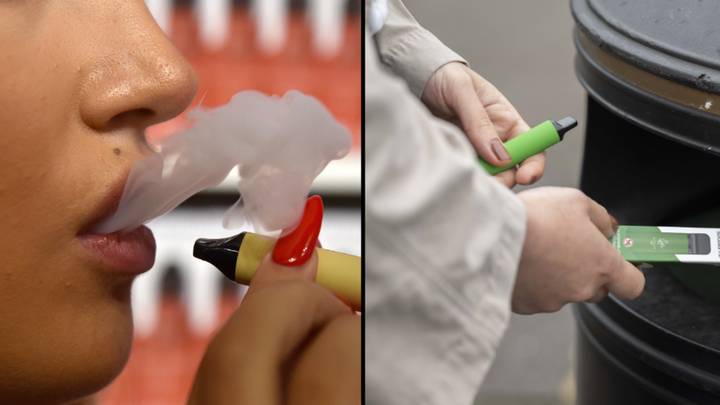 UK government is set to 'ban disposable vapes' to prevent children becoming addicted