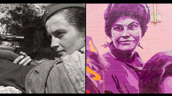 'Lady Death' fought the Nazis in WWII and became the deadliest female sniper in history