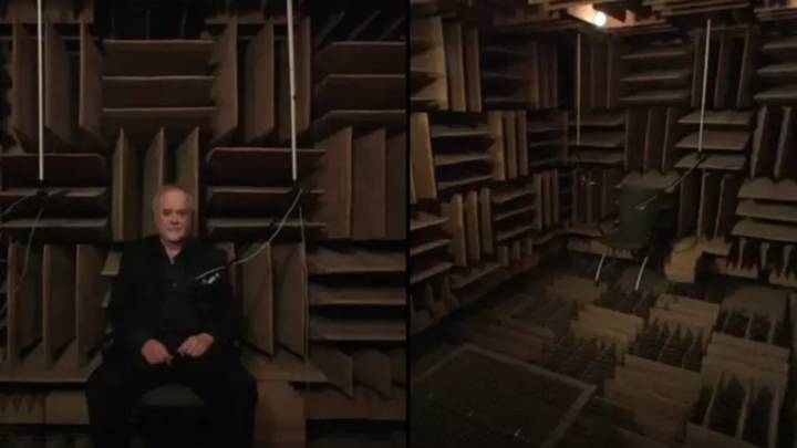 Inside quietest place on earth where you can hear your own organs