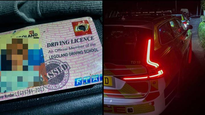 Man Who Led Police On 30-Mile Chase Only Had 'Legoland' Driving Licence