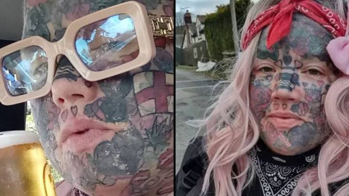 Mum with 800 tattoos is banned from pub for life and school
