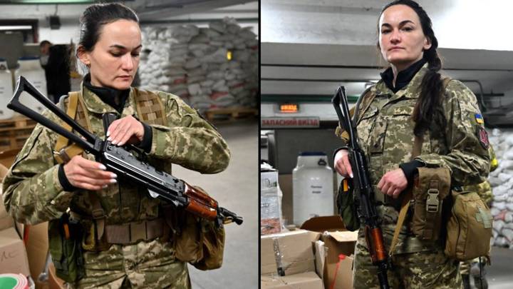 Ukrainian Woman Becomes First Female Volunteer To Be Made Lieutenant