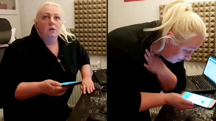 Moment Woman Finds Out She's Won £10,000 A Month For 30 Years