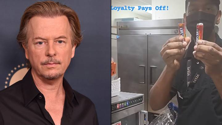 David Spade Donates Thousands To Burger King Employee Who Received Goodie Bag For 27 Years Of Service
