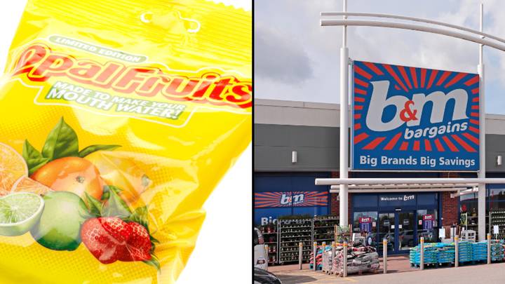 Nostalgic Brits are heading to B&M as Opal Fruits have returned to shelves