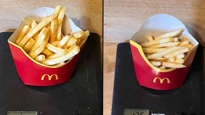 Man tests theory that it's better to buy medium over large fires at McDonald's