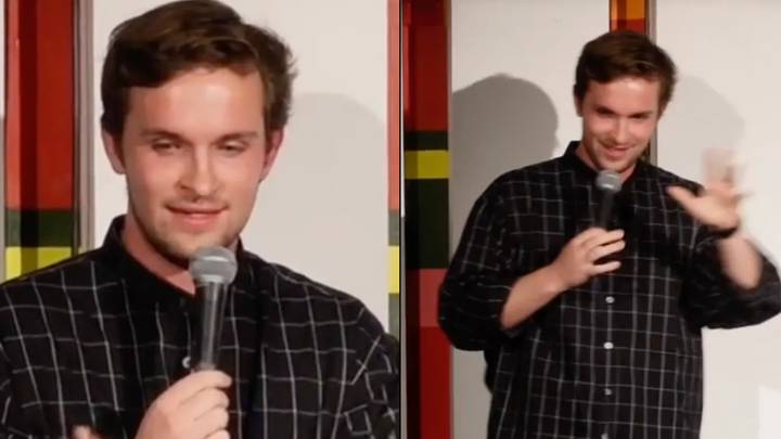 Comedian 'destroys' cancer survivor heckler in crowd and leaves people in hysterics