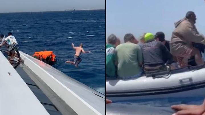 Brit speaks out after surviving 137ft yacht which capsized at 'Egyptian Bermuda Triangle'