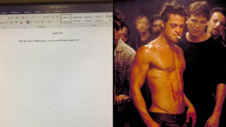 Student submits 19-word essay on Fight Club and earns perfect grade