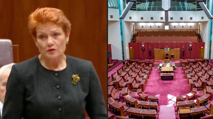 Pauline Hanson Storms Out Of The Senate During Acknowledgement To Country