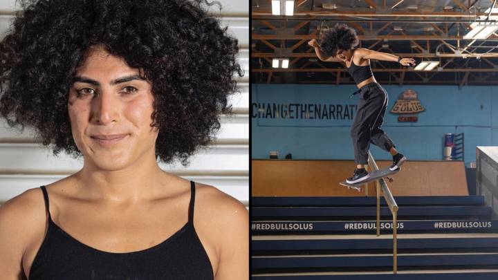 Adult Trans Skateboarder Defends Competing Against Kids After Beating Teen In Tournament