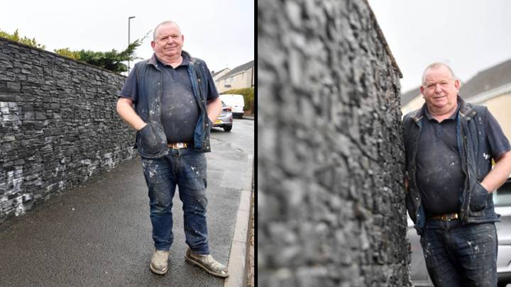 Man builds 6ft wall outside home for 'privacy' but council orders him to knock it down