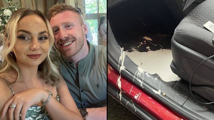 Couple says B&Q paint ruined their car when it tipped over on way home