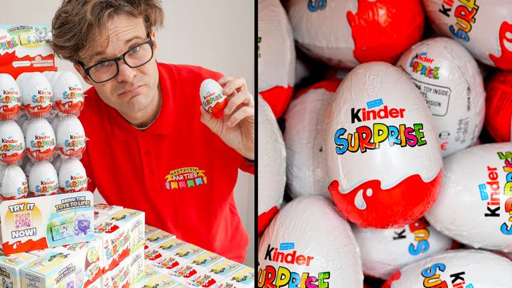 Man Who Bought 1,000 Kinder Eggs Is Being Forced To Throw Them All Away