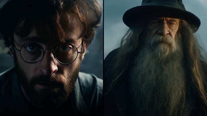 New Harry Potter trailer' with Dumbledore and Harry all grown up