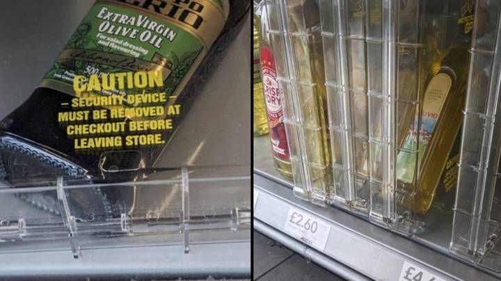 Shop puts olive oil behind security lock after spate of thefts