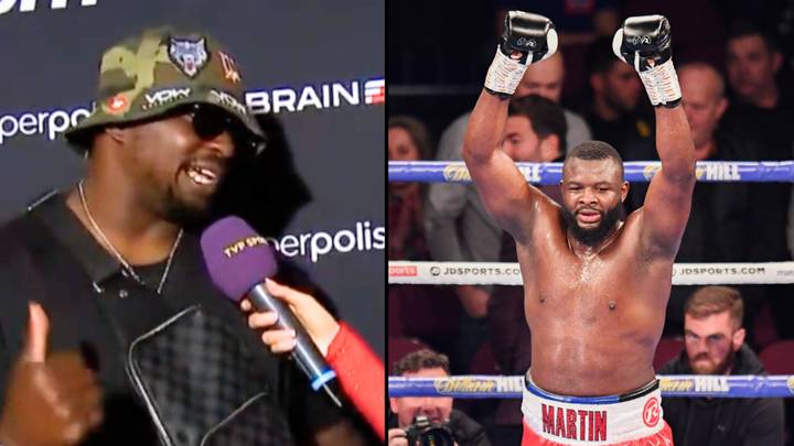 Dillian Whyte calls boxer Martin Bakole a 'nonce' and a 'paedophile' live on TV