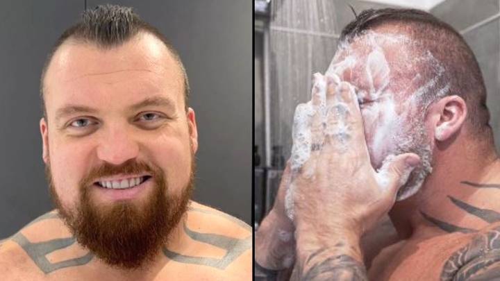 Eddie Hall joins Conor McGregor in shaving off beard and it takes some adjusting