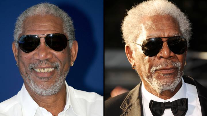 Morgan Freeman explains clever reason why he always wears earrings