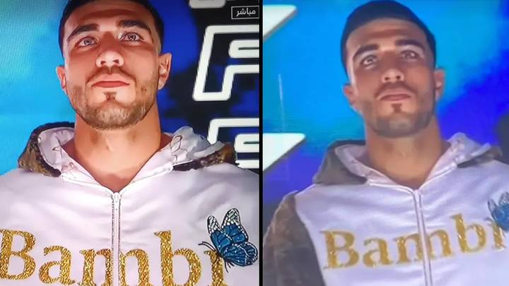 Tommy Fury pays tribute to newborn daughter in ring walk