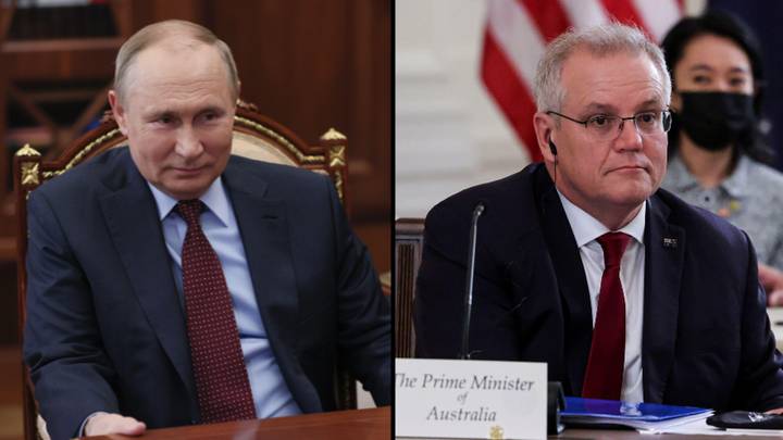 Vladimir Putin Bans Scott Morrison From Travelling To Russia To Hit Back At Aussie Sanctions