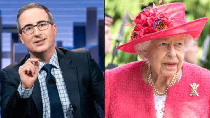 John Oliver’s comments about ‘nicest thing the Queen ever did’ removed from TV