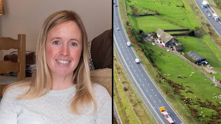 Woman from house in middle of M62 motorway said the noise 'grates' on her
