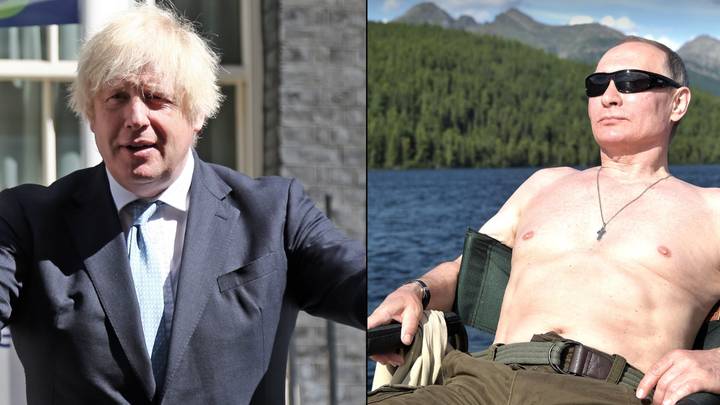 Vladimir Putin Says Seeing Boris Johnson Naked Would Be 'Disgusting'