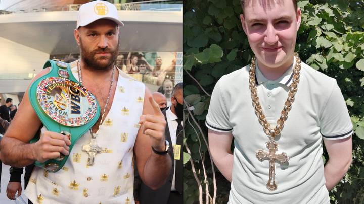 Tyson Fury offers to buy 'UK's biggest gold chain and cross' from kid who reached out