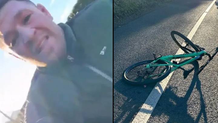 Conor McGregor hit by car going 'full speed' while riding his bike