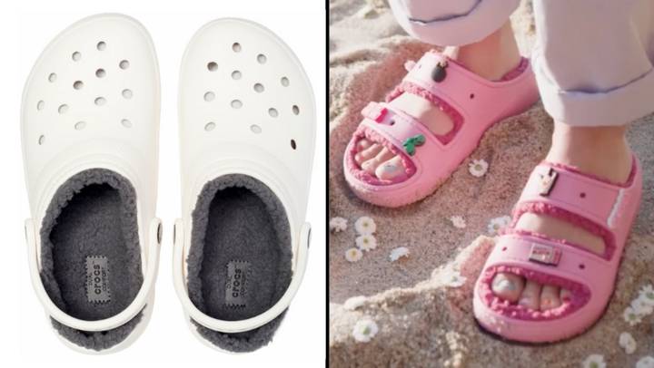 Crocs Launch Fluffy-Lined Shoes To Keep Your Toes Warm In Winter