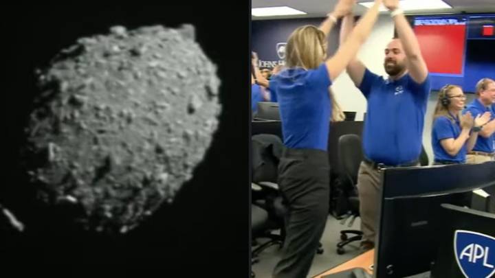 History made as NASA smashes £300m spaceship into asteroid at 15,000mph