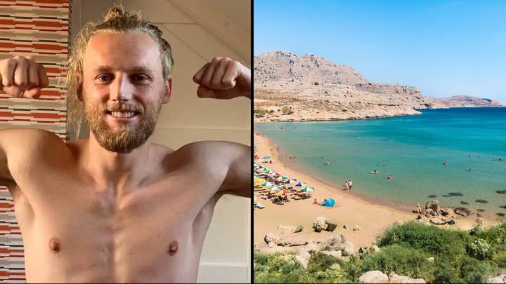 Girlfriend of Brit paddleboarder killed by lightning strike in Greece shouted for him to 'come out'