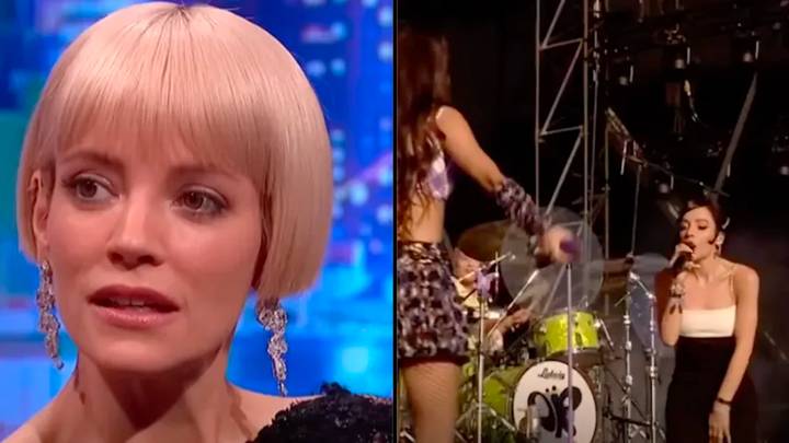 Lily Allen says her kids were baffled by how famous she was after watching her perform at Glastonbury