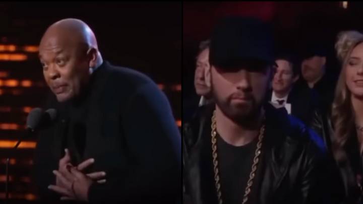 People are loving the reactions of Eminem and Hailie Jade when Dr Dre says he has sex with his mother